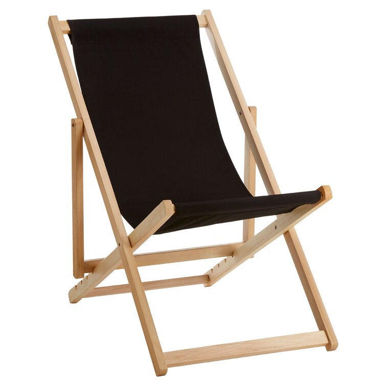 Canvas folding deals lounge chair